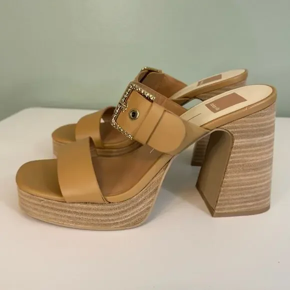 Dolce Vita Landry Wedge Block Heel Size 9.5 - Picture 10 of 13